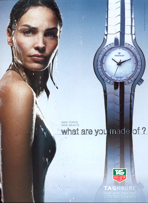 Publicité Tag Heuer - What are you made of ? - Inès Sastre