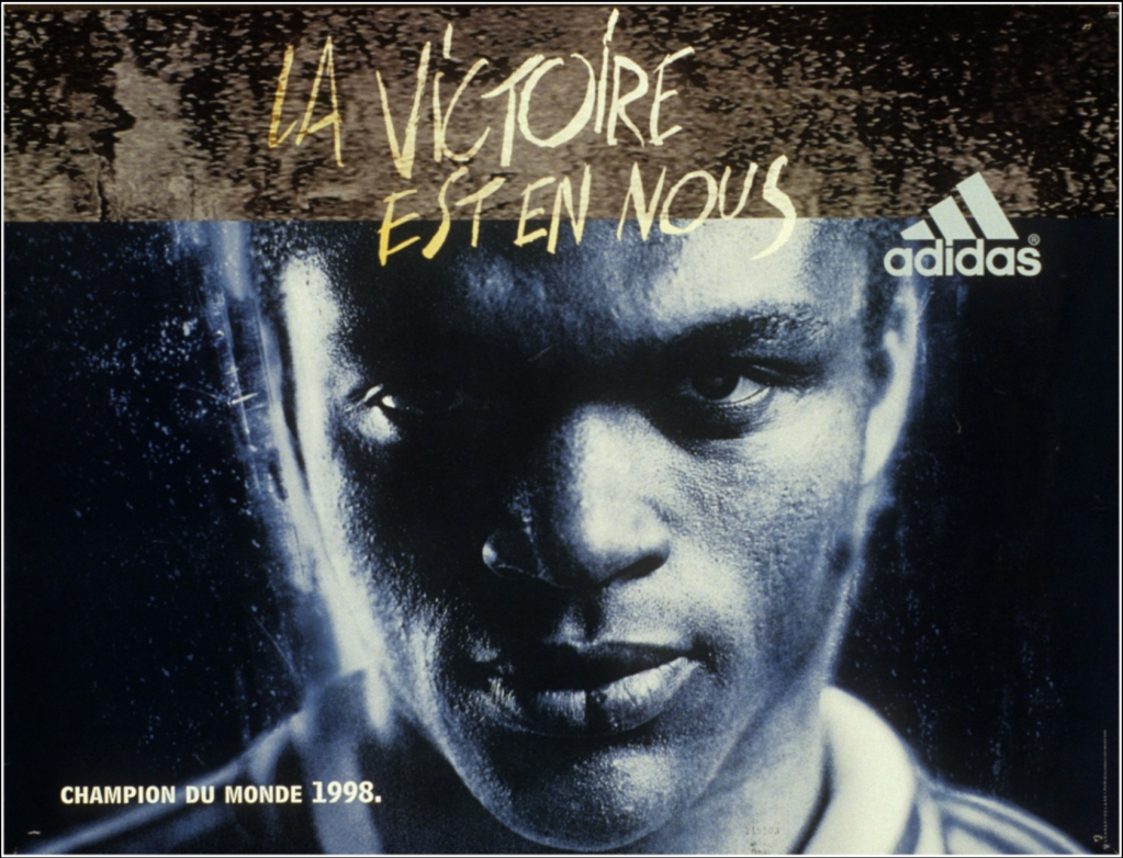 Adidas - La victoire est en nous - 1998 - Desailly - Champion du monde 1998